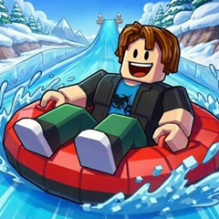 Obby: Ice Slide +1 Speed